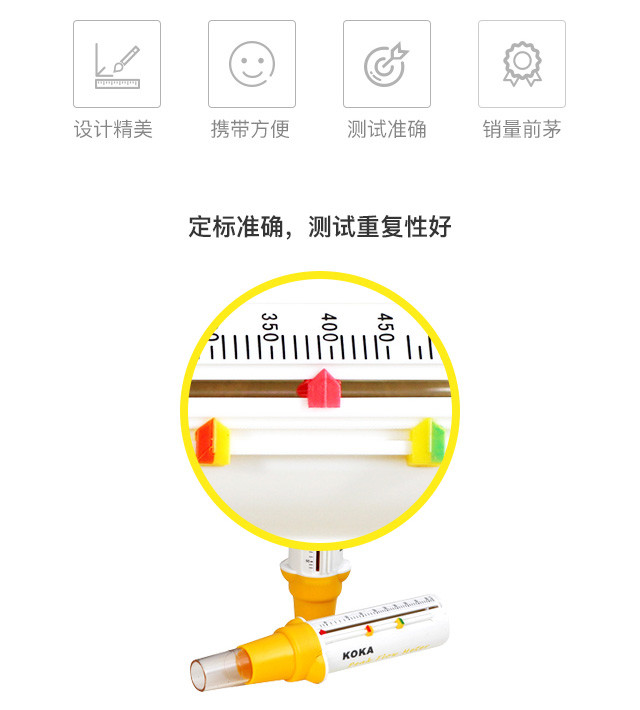 儿童峰流速对照表图片