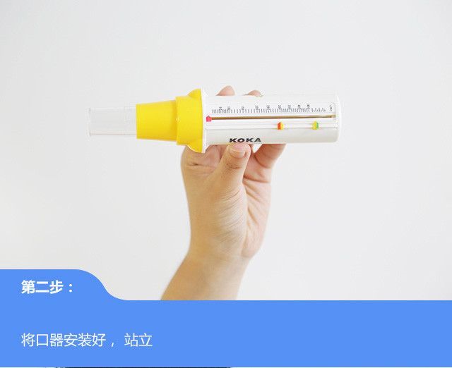 儿童哮喘监测科卡儿童峰速仪pef2峰流速仪哮喘监测仪