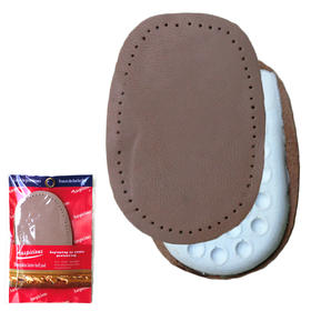 瑞知羊皮后跟垫后半垫鞋垫