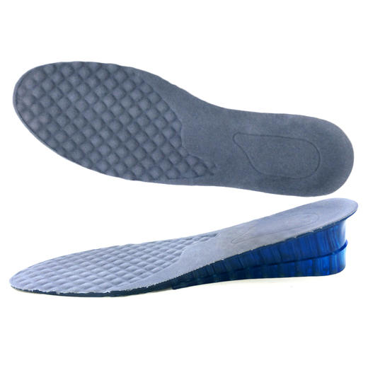 二层硅胶绒面增高鞋垫 商品图0