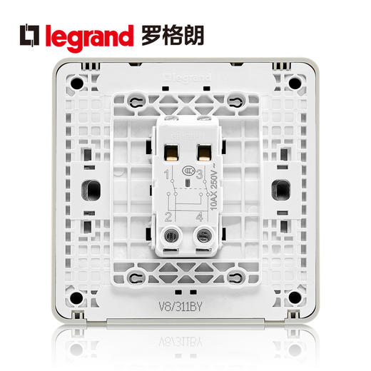 一位带荧光中途掣开关