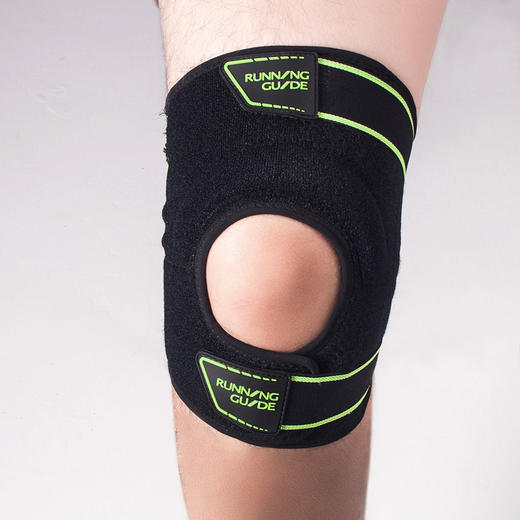 跑步指南8019 专业绑带式跑步护膝 - 弹力绑带强力保护膝盖 商品图3