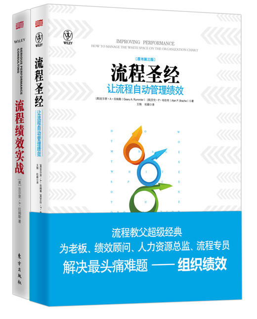 《流程圣经：让流程自动管理绩效》+《流程绩效实战》套装，流程教父拉姆勒经典之作 商品图0