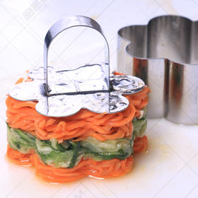 梅花塑形模具 不锈钢塑形模具 融合菜 凉菜塑形模具
