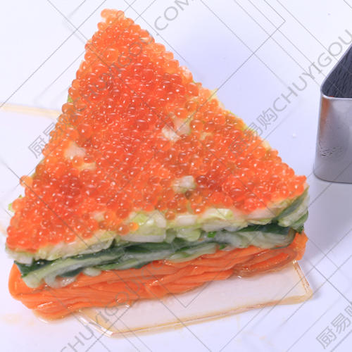 三角塑形模具 不锈钢塑形模具 融合菜 凉菜塑形模具 商品图0