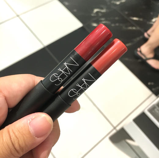 8折买什么！NARS 唇笔2只套装豆沙粉+复古红 商品图2