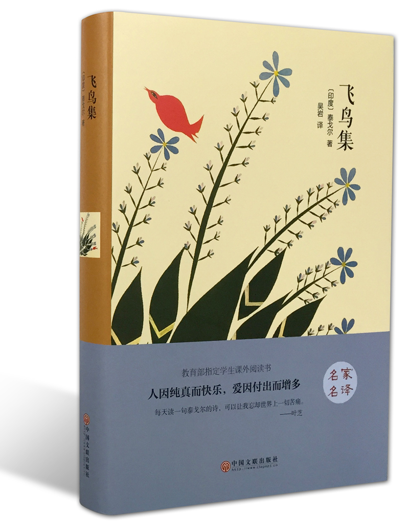 飞鸟集精装版经典译林泰戈尔散文随笔诗集世界经典文学名著小说对人生自然思索