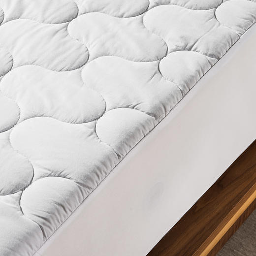 维美家纺丝丽安远红外床罩绗缝床笠素色床垫保护套床单1.5M/1.8M 商品图3
