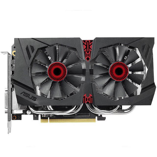 华硕(asus)猛禽strix-gtx960-dc2oc-4gd5 1317mhz/7010mhz 4gb/128bit