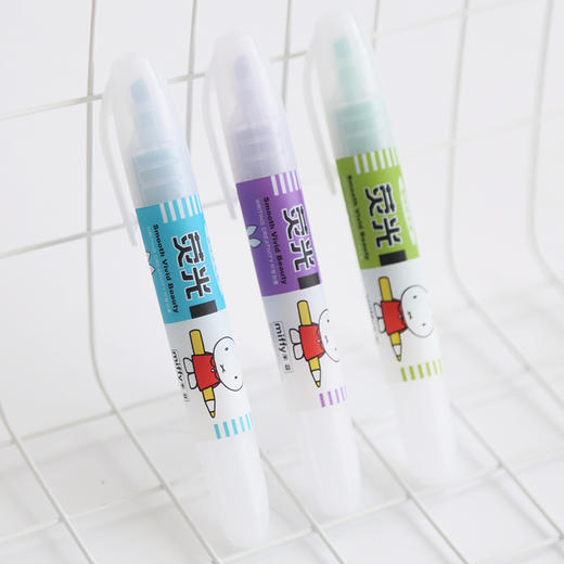 三年二班●晨光文具彩色荧光笔 卡通米菲香味6色标记笔 记号笔 商品图
