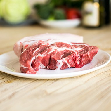 远谷散养黑猪前腿1斤装