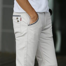 【服饰鞋包】休闲裤男士修身小直筒长裤秋季新款男裤韩版青年男装小脚裤薄