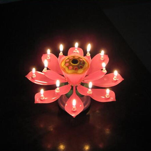 音乐蜡烛听说生日时音乐与蛋糕更配哦