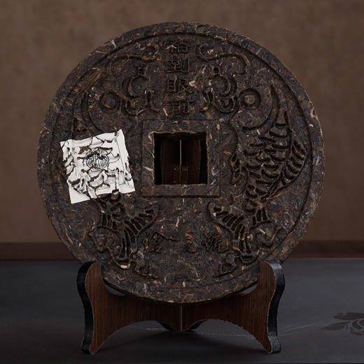 活动沧元号普洱茶 双喜临门（生茶）1000g大叶种茶叶紧压茶2饼 商品图6