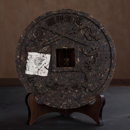 活动沧元号普洱茶 双喜临门（生茶）1000g大叶种茶叶紧压茶2饼 商品图5