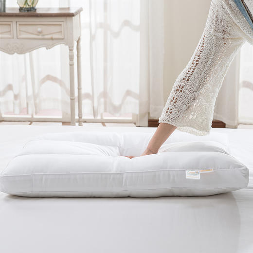 维美家纺 凉感纤维枕头夏季空调枕芯透气成人枕护颈健康专柜正品 商品图4
