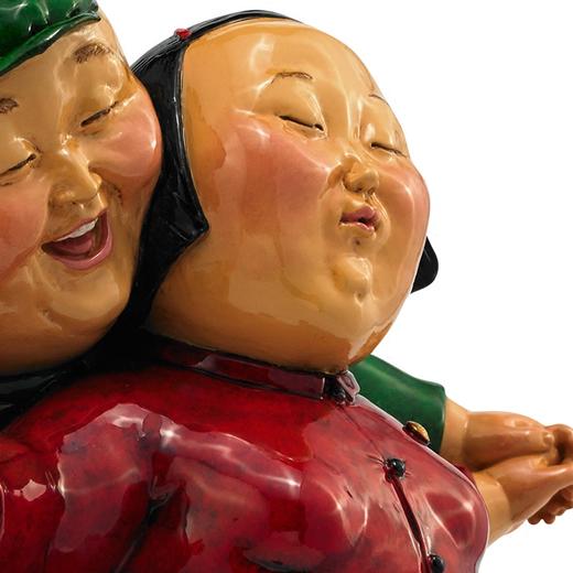 稀奇艺术限量雕塑摆件瞿广慈作品《我心永恒》搭配精美礼物包装 商品图3