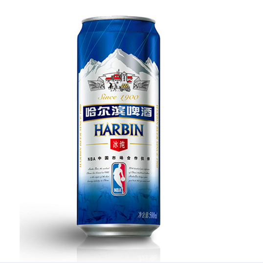 哈尔滨啤酒 冰纯 500ml×12罐