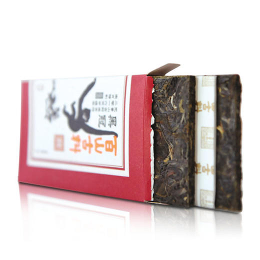 无量灵长——古树生茶砖  100克×2盒（2016年） 商品图3