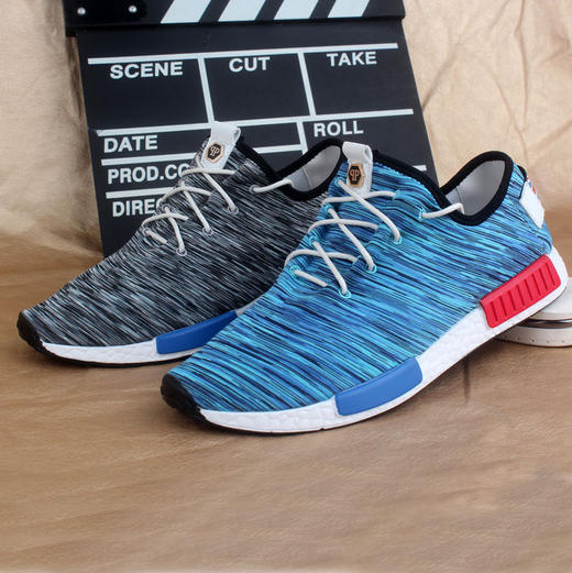 【服饰鞋包】透气运动鞋时尚休闲鞋爆米花透气网面椰子男鞋网布 商品图3