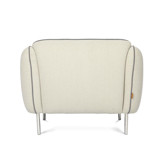 【尖叫设计】 托马森 S-986  米灰 单人沙发/三人沙发 商品图6