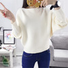 【服饰鞋包】秋冬季新品女装纯色蝙蝠衫针织套头毛衣女学院风打底衫女 商品缩略图2