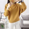 【服饰鞋包】秋冬季新品女装纯色蝙蝠衫针织套头毛衣女学院风打底衫女 商品缩略图4