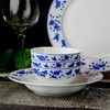 景德镇 陶瓷 国瓷红叶 46头釉中彩蝶语花香中餐具 商品缩略图1