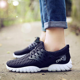 【运动鞋男】秋季韩版新款网布男鞋运动鞋透气增高男士休闲运动鞋男潮鞋