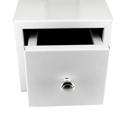 擦鞋箱可脚踏带抽屉