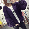 【外套女】春装新款女装毛衣女开衫宽松韩版线衣针织衫学生外套麻花潮 商品缩略图0