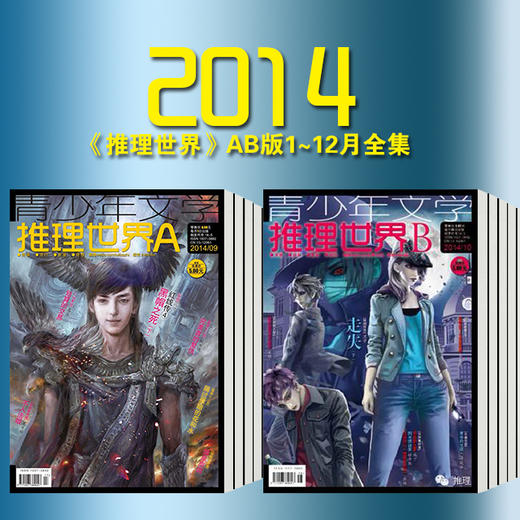 典藏包邮 | 2014年《推理世界》（22册；缺9AB） 商品图0