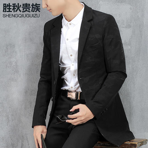 【西装男】新款男式西服 韩版修身时尚休闲小西装 商品图0
