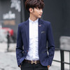 【服饰鞋包】男式休闲西装韩版男装秋季青年外套纯色修身小西装男士西服潮 商品缩略图0