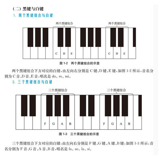 钢琴基础 上册 龙智学前 新标准学前专业系列教材  商品图2