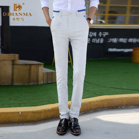 【服饰鞋包】男式休闲裤修身小脚男士长裤