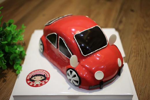 立体造型蛋糕系列｜甲壳虫汽车立体蛋糕，如图款式，新鲜水果，动物性淡奶油~ 商品图0