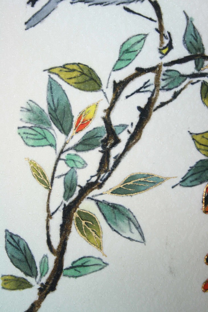 非遗传承人"丝绸画缋" 一门濒临失传的古老手艺