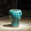 【陶瓷工艺】欧式乡村浮雕花手工家居陶瓷工艺品礼品花瓶 商品缩略图0