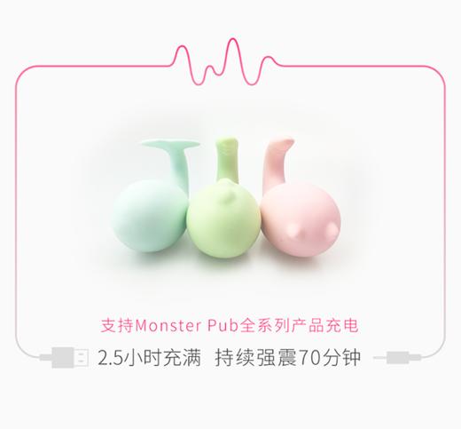 【分销】Monster Pub怪兽趴系列产品充电线（新商品自带，无需另外购买） 商品图2