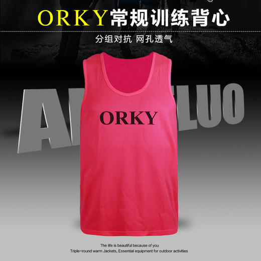 沃恺体育:ORKY 儿童成人足球训练背心 8635601 商品图2