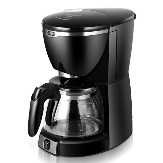 【咖啡机】。DEGURU 地一美式半自动咖啡机 家用冲调泡茶DCM202 商品图0