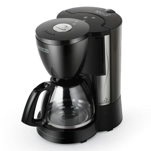 【咖啡机】。DEGURU 地一美式家用半自动滴漏式煮咖啡机咖啡壶煮咖啡机保温 商品图0