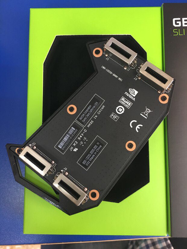 nvidia/英伟达 sli hb bridge gtx 1070 1080 桥接器顺丰