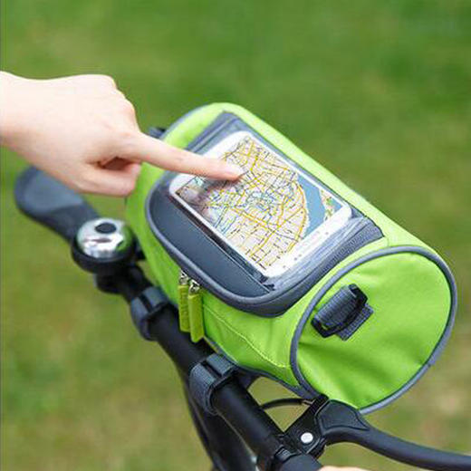 【骑行包】新款自行车车把包车头包 触屏手机包 山地车单车配件骑行包 商品图0