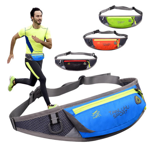 【运动装备】户外运动腰包跑步包防盗6寸手机苹果6p男女士隐形贴身