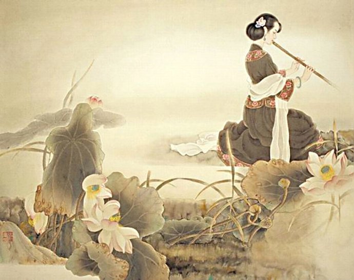 笛箫演奏专辑水月空禅心1cd