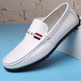 【服饰鞋包】秋季新款男士驾车豆豆鞋白色懒人休闲鞋透气男鞋子单鞋