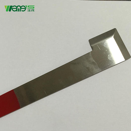 【正品保证】汪氏外贸出口起刮刀猪尾巴割蜜刀不锈钢红尾拇指起刮铲养蜂用具 商品图2