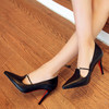 【服饰鞋包】新品春夏高跟鞋牛筋底欧美时尚女鞋浅口女士单鞋工作 商品缩略图0